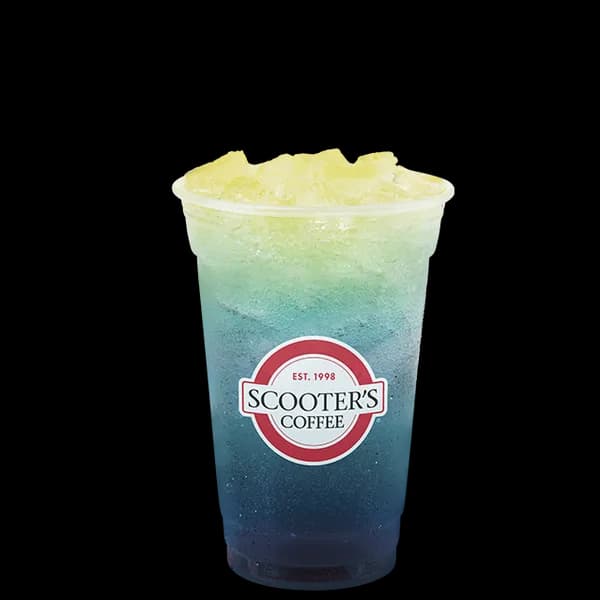 Apocalypse Red Bull Infusion from Scooter's Coffee (official product photo)