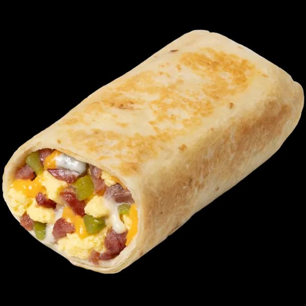 Bacon Burrito from Scooter's Coffee (official product photo)
