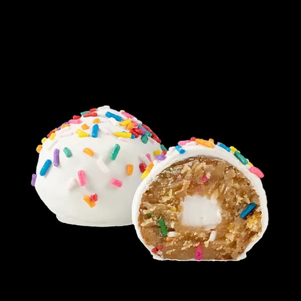 Birthday Cake Bite from Scooter's Coffee (official product photo)
