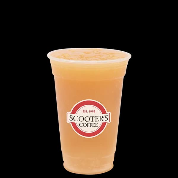 Blended Orange Velvet Red Bull Infusion from Scooter's Coffee (official product photo)