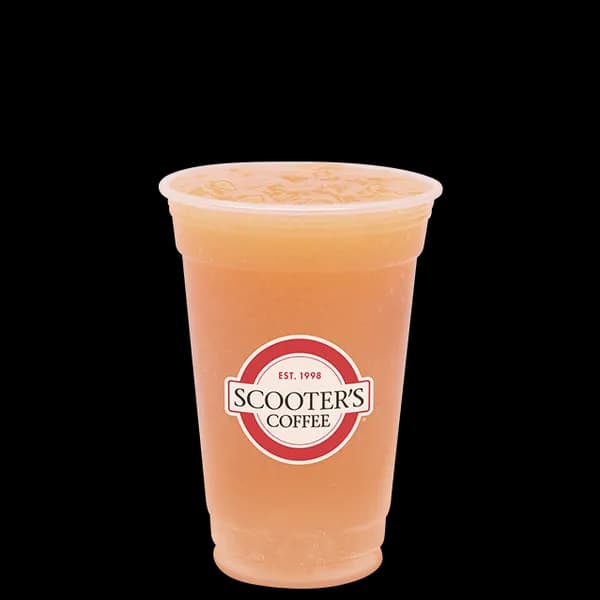 Blended Tropical Fury Red Bull Infusion from Scooter's Coffee (official product photo)