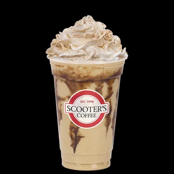 Official Scooter's Coffee photo used for Cinnalicious Blender (also used for Pumpkin Cinnalicious Blender)