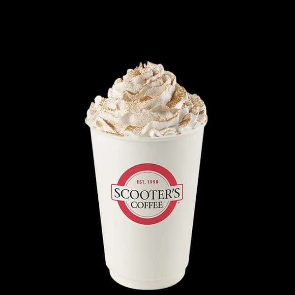 Official Scooter's Coffee photo used for Cinnalicious (also used for Pumpkin Cinnalicious Latte)