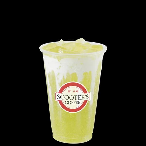 Green Ghoul Red Bull Infusion from Scooter's Coffee (official product photo)