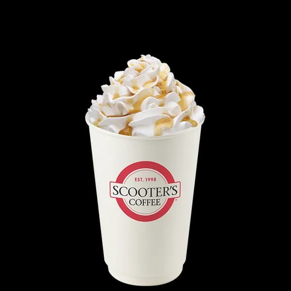 Honeycomb Latte from Scooter's Coffee (official product photo)