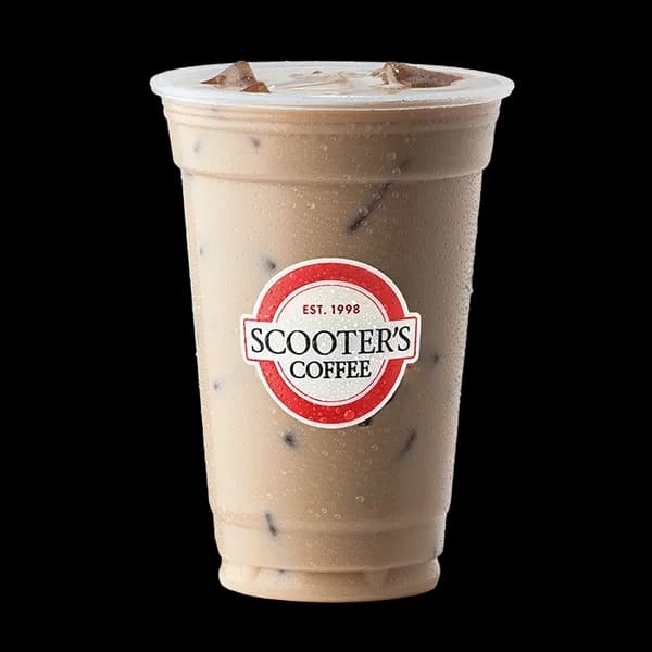 Iced Latte from Scooter's Coffee (official product photo)