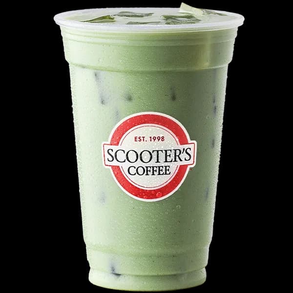 Iced Matcha from Scooter's Coffee (official product photo)