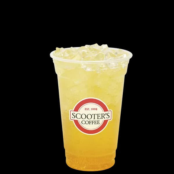 Orange Velvet Red Bull Infusion from Scooter's Coffee (official product photo)