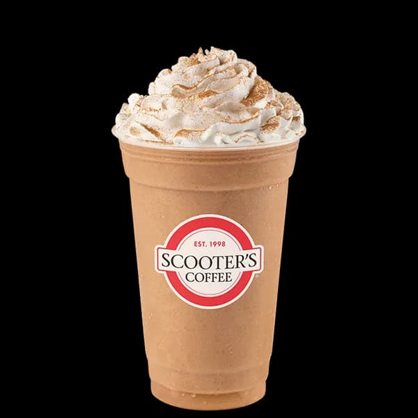Pumpkin Spice Blender from Scooter's Coffee (official product photo)
