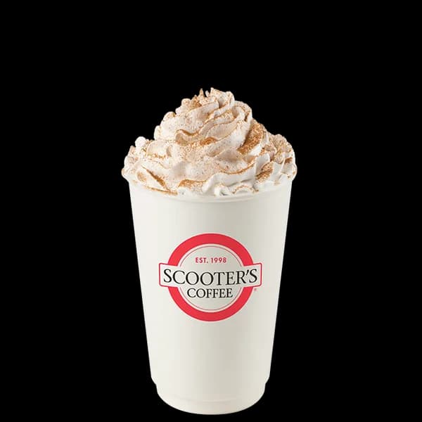 Official Scooter's Coffee photo used for Pumpkin Spice Latte (also used for Pumpkin Chai Latte)