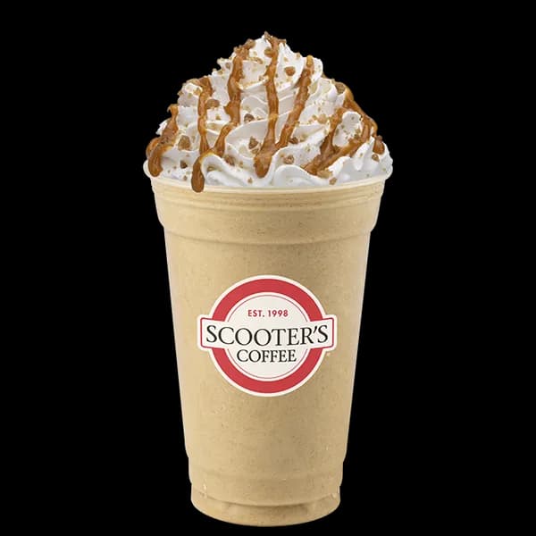 Official Scooter's Coffee photo used for Sea Salt Caramelicious Blender (also used for Maple Caramelicious Blender)