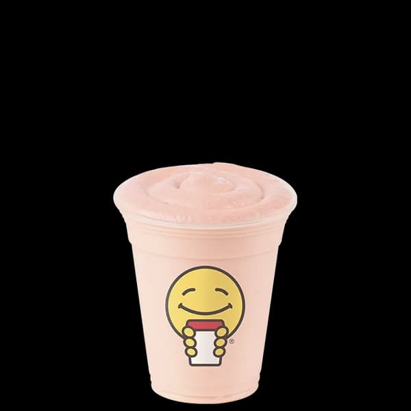 Strawberry Lil’ Smiley Smoothie from Scooter's Coffee (official product photo)