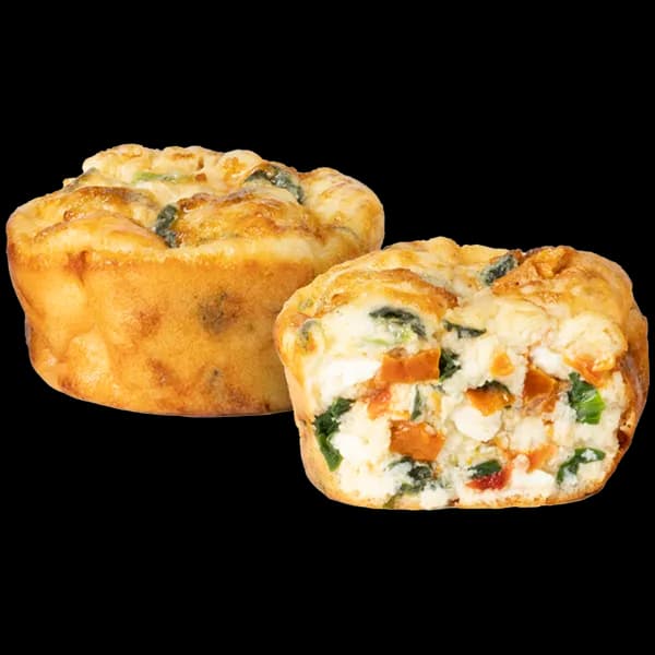 Tomato & Feta Omelet Bites from Scooter's Coffee (official product photo)
