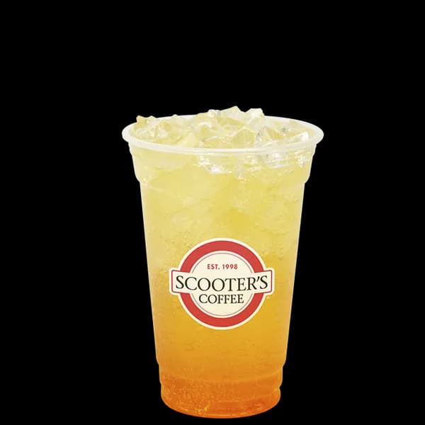 Tropical Fury Red Bull Infusion from Scooter's Coffee (official product photo)