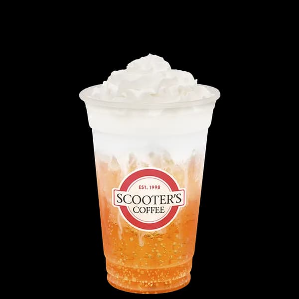 Tropical Fury Sparkling Float from Scooter's Coffee (official product photo)