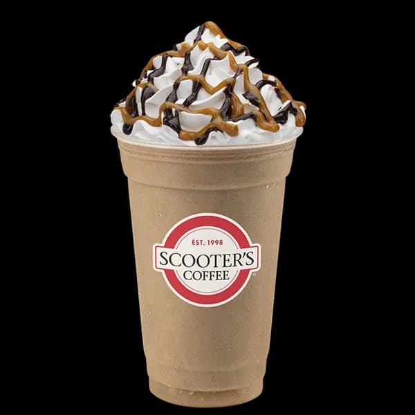 Turtle Blender from Scooter's Coffee (official product photo)