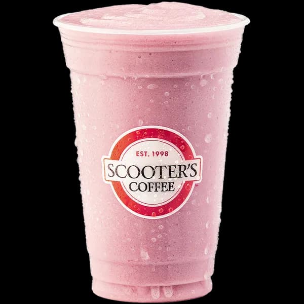 Wild Berry Smoothie from Scooter's Coffee (official product photo)