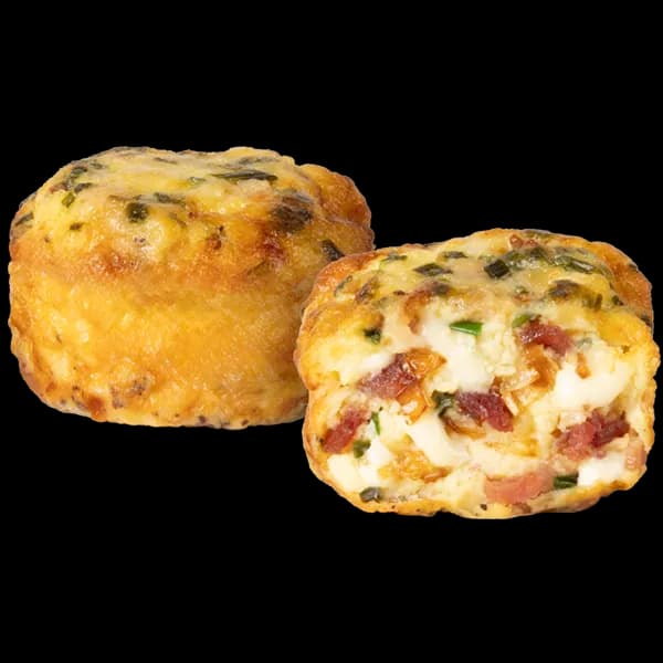 Bacon & Gouda Omelet Bites from Scooter's Coffee (official product photo)