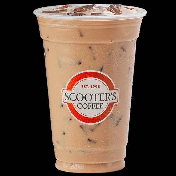 Iced Flavored Latte from Scooter's Coffee (official product photo)