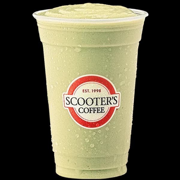 Matcha Green Tea Smoothie from Scooter's Coffee (official product photo)