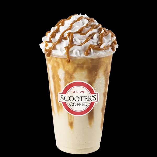 Sticky Monkey Shake from Scooter's Coffee (official product photo)